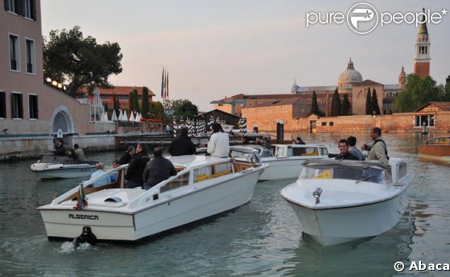 Les lieux de la célébration du mariage de Salma Hayek et François-Henri Pinault qui se déroule du 24 au 25 avril 2009 à Venise