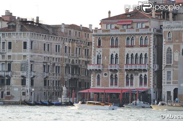 Les lieux de la célébration du mariage de Salma Hayek et François-Henri Pinault qui se déroule du 24 au 25 avril 2009 à Venise
