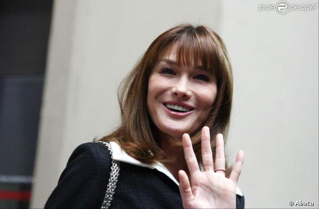 Carla Bruni, à Madrid, visite le musée Reina Sofia. 28/04/09