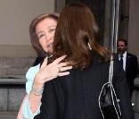 Carla Bruni et la reine Sofia. 28/04/09