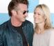 Robin Wright Penn et Sean Penn en 2007, juste avant leur premier clash et leur première rupture en fin de cette même année 