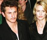 Sean Penn et Robin Wright Penn lors d'une première en 1999 