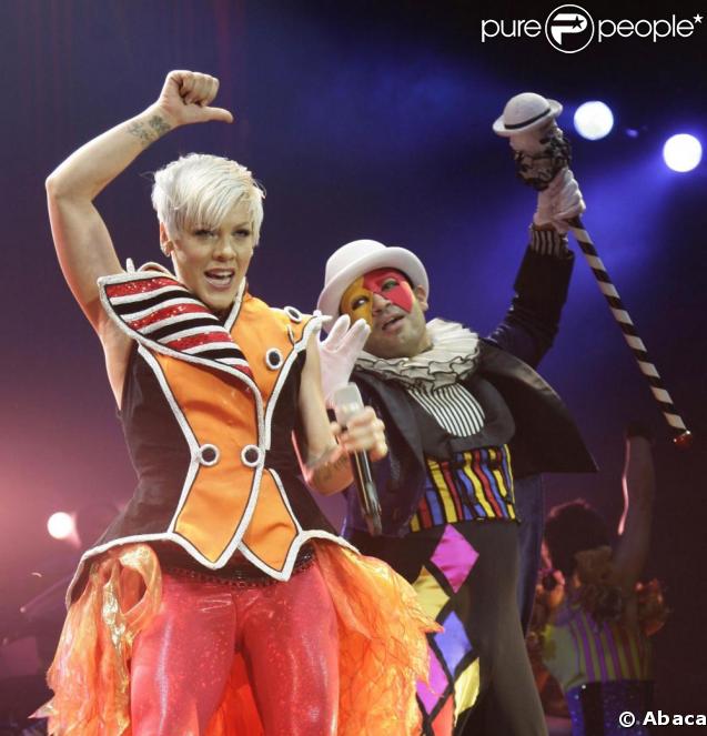 Pink en concert à Londres ! 