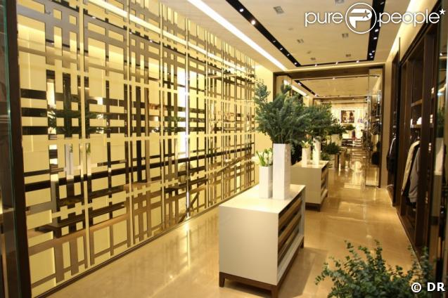 Inauguration de la 37e boutique Burberry en Chine
