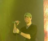 Enrique Iglesias lors de son concert au Zénith de Paris, le 4 mai 2009