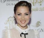 Elsa Pataky lors de la soirée d'inauguration du club Cavalli à Dubaï le 7 mai 2009