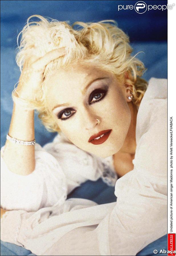 Madonna prête son image à Sunsilk : style fin 80's