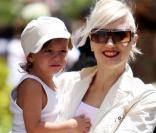 Gwen Stefani quitte Le Grove de Los Angeles avec son fils aîné Kingston