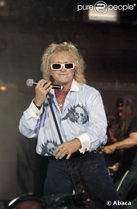 Michel Polnareff sur scène en juillet 2007