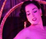 Dita Von Teese lors de son show au VIP Room lundi soir...