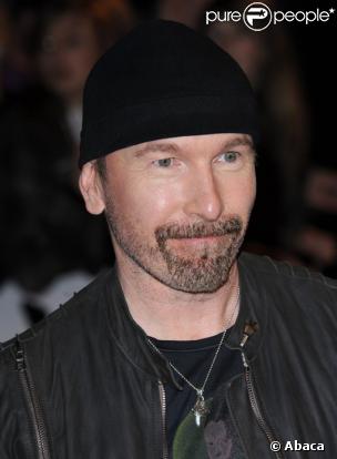 David Evans dit The Edge , guitariste de U2