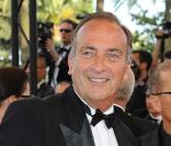 Yves Lecoq lors de la montée des marches avant la projection de Vengeance, au Festival de Cannes, le 17 mai 2009