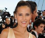 Virginie Ledoyen lors de la montée des marches avant la projection de Vengeance, au Festival de Cannes, le 17 mai 2009