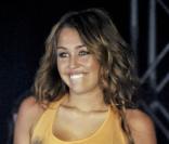 Miley Cyrus, en live lors de son concert à l'Atlantis Resort et Casino au Bahamas le 16 mai 2009