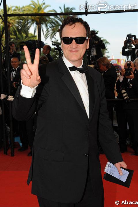 Quentin Tarantino assiste à la première de Vengeance de Johnny To au festval de Cannes 