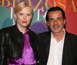 Anna Sherbinina et Christophe Barratier lors de l'after-party de la présentation des Etreintes Brisées au Festival de Cannes le 19 mai 2009