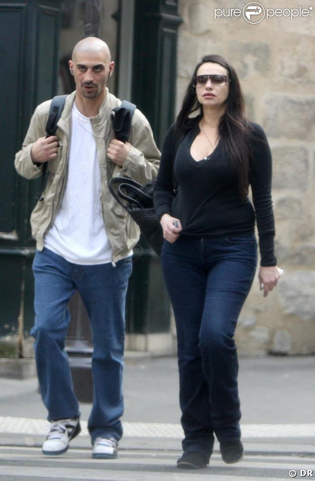 Béatrice Dalle et son mari