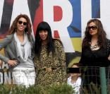 Beyoncé Knowles, sa soeur, son neveu et sa mère sont au Grand Palais à Paris