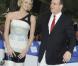 The Amber Fashion Show and Auction, au Meridien Beach Plaza Hotel de Monaco, le 22 mai 2009 : Albert de Monaco et Charlene Wittstock
