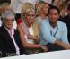 The Amber Fashion Show and Auction, au Meridien Beach Plaza Hotel de Monaco, le 22 mai 2009 : Patra Ecclestone entre son père et son petit ami 