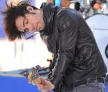 Pete Wentz et les Fall Out Boy en concert au Rockefeller Center