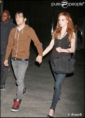 Pete Wentz et Ashlee Simpson se promènent dans New York