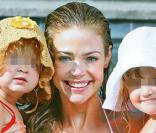 Denise Richards et ses petites Sam et Lola