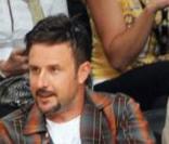 David Arquette et Denzel Washington lors du match opposant les Lakers au Denver Nuggets à Los Angeles le 27 mai 2009