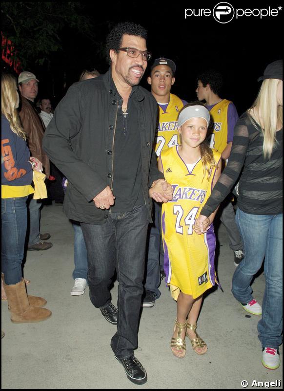 Lionel Richie au match des Lakers à Los Angeles le 27 mai 2009