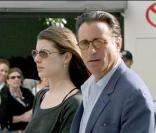 andy Garcia et sa fille au match des Lakers à Los Angeles le 27 mai 2009