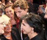 Rachida Dati et Jean Sarkozy à la réunion départementale des Hauts de Seine. 27/05/09