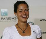 Ana Ivanovic, après son match gagné à Roland Garros, le 29 mai 2009 !
