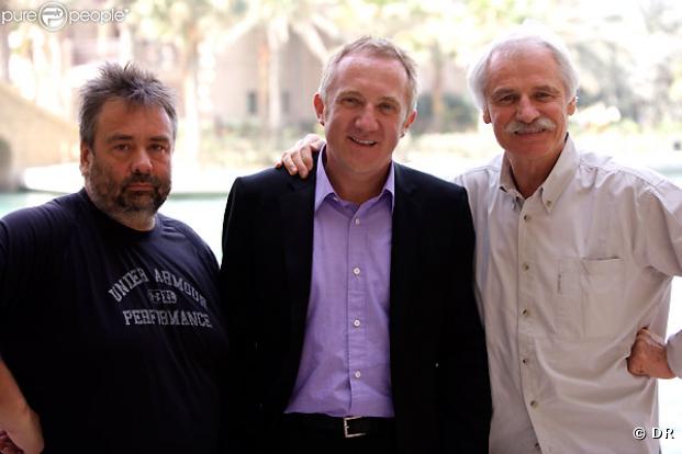 Luc Besson, François-Henri Pinault et Yann Arthus Bertrand