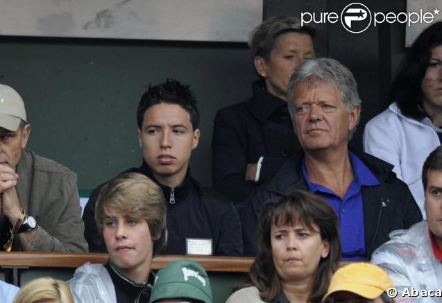 Samir Nasri à la finale dame de Roland-Garros samedi