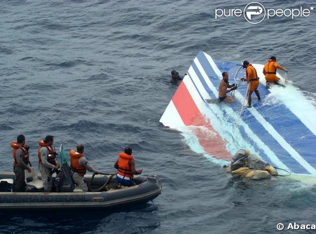 Débris de l'avion retrouvé...