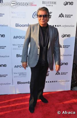 Roberto Cavalli, lors des 75 ans de l'Apollo Theatre, le 8 juin 2009, à New York !