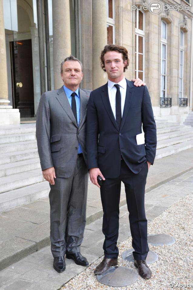 Jean-Charles Castelbajac et son fils Louis-Marie
