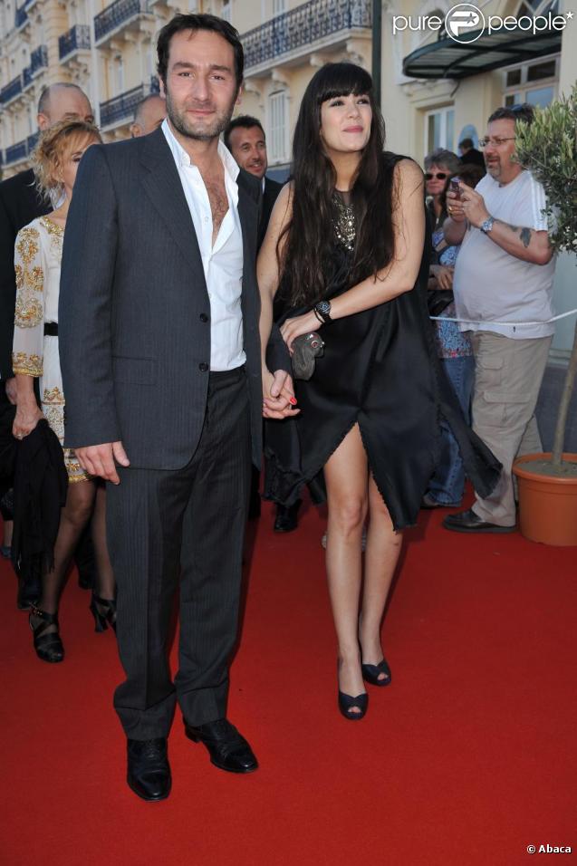 Gilles Lellouche et Mélanie Doutey au Festival d film romantique de Cabourg