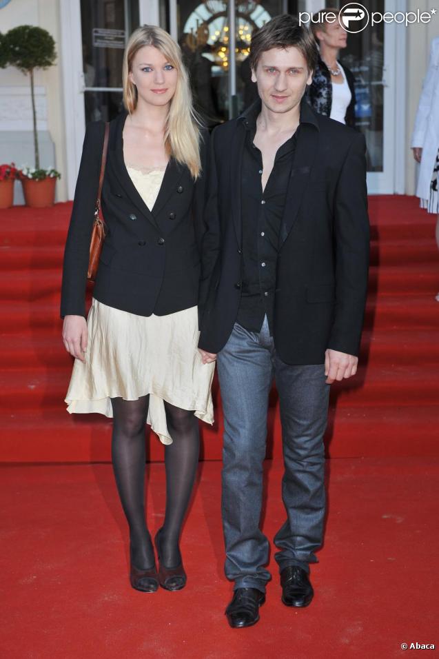 Stanislas Merhar et Mona au Festival d film romantique de Cabourg