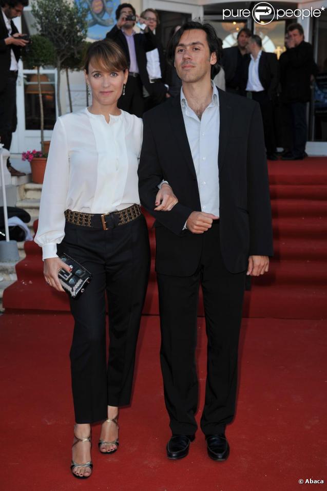 Judith Godrèche et Emmanuel Mouret au Festival d film romantique de Cabourg