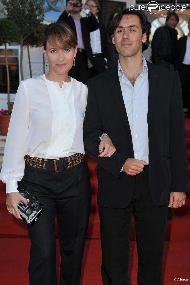 Judith Godrèche et Emmanuel Mouret au Festival d film romantique de Cabourg