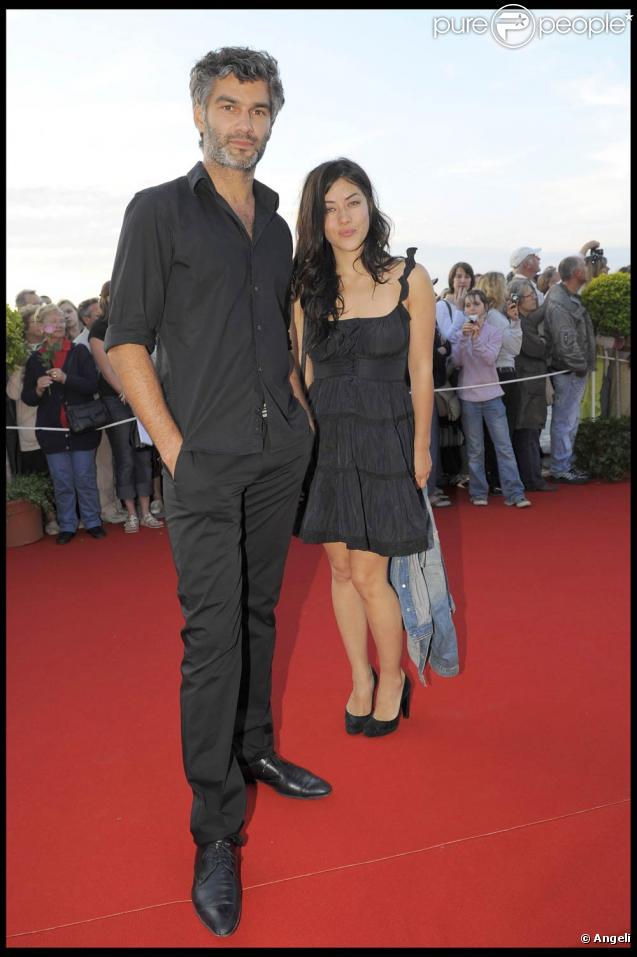 Mylène Jampanoï et François Vincentelli au Festival du film de Cabourg (13 juin 2009) 