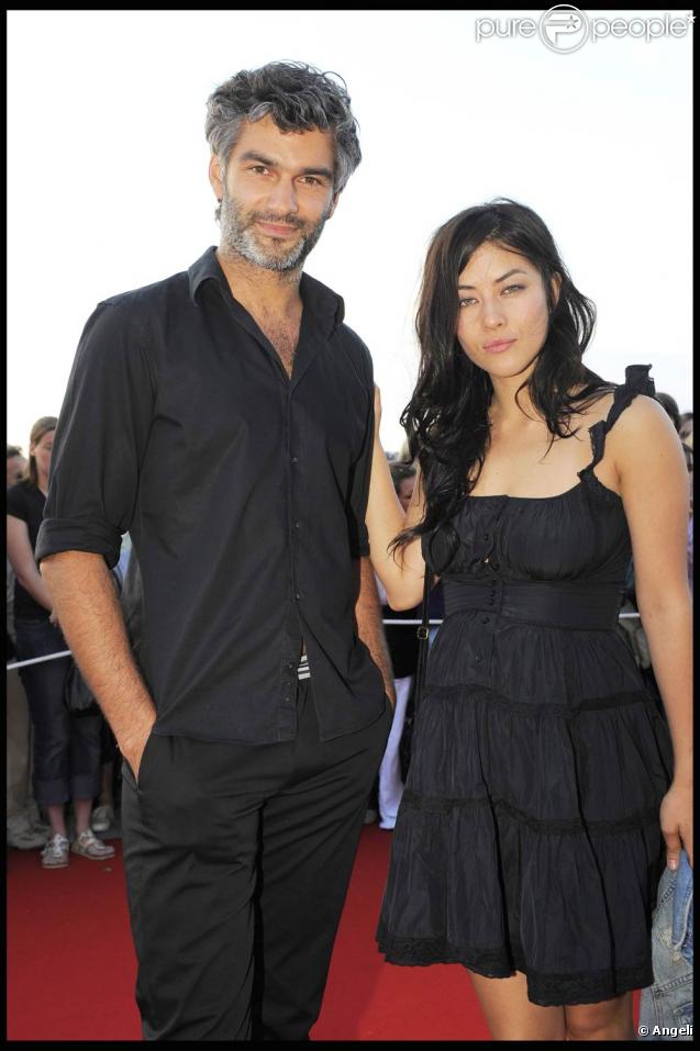 Mylène Jampanoï et François Vincentelli au Festival du film de Cabourg (13 juin 2009)