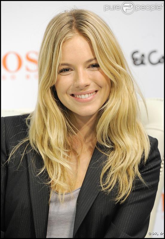 La comédienne Sienna Miller  