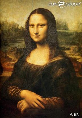 Mona Lisa dit La Joconde exposée au musée du Louvre 