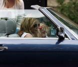 Geri Halliwell et sa fille Bluebell à Londres