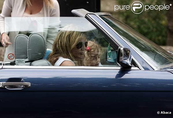 Geri Halliwell et sa fille Bluebell à Londres