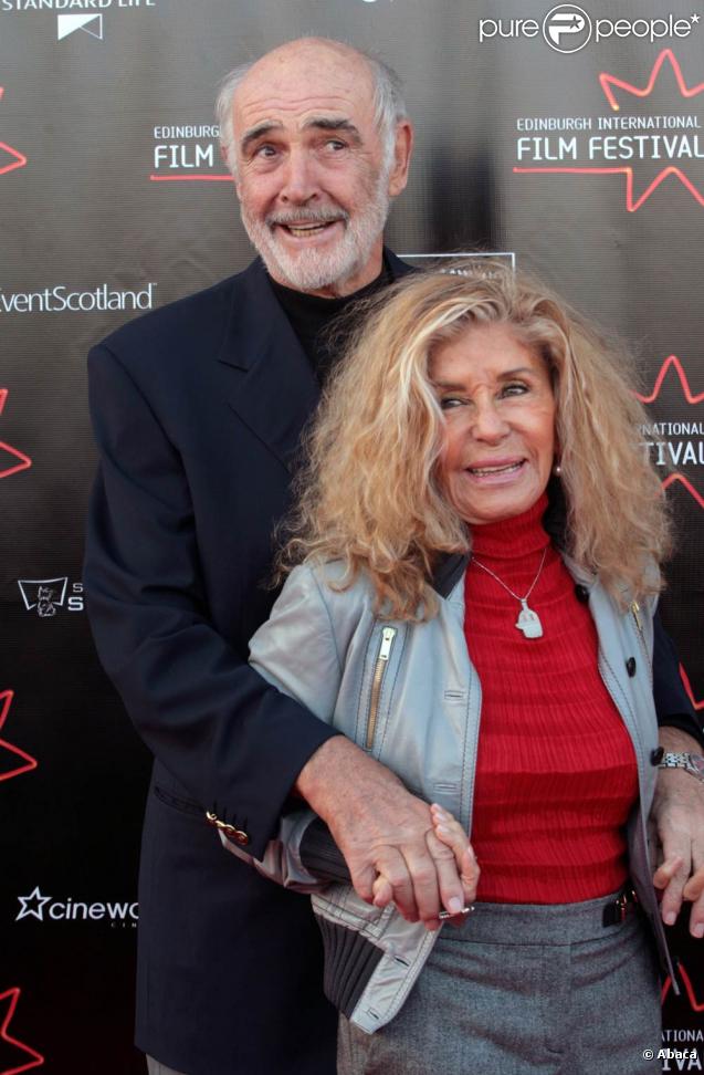 Sean Connery couple
