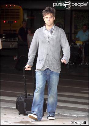 Robbie Williams arrivant à Miami, le 18 juin 2009