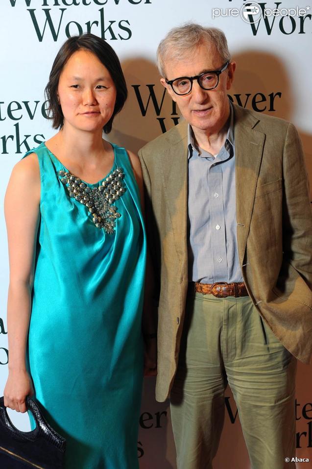 Soon-Yi et Woody Allen, lors de l'avant-première de 